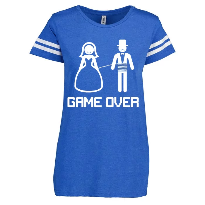 Game Over Stag Party Cult Enza Ladies Jersey Football T-Shirt