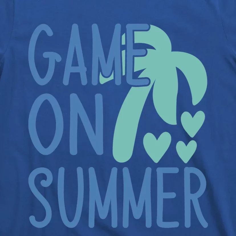 Game On Summer Beach Retro Tropical Summer Cool Gift T-Shirt