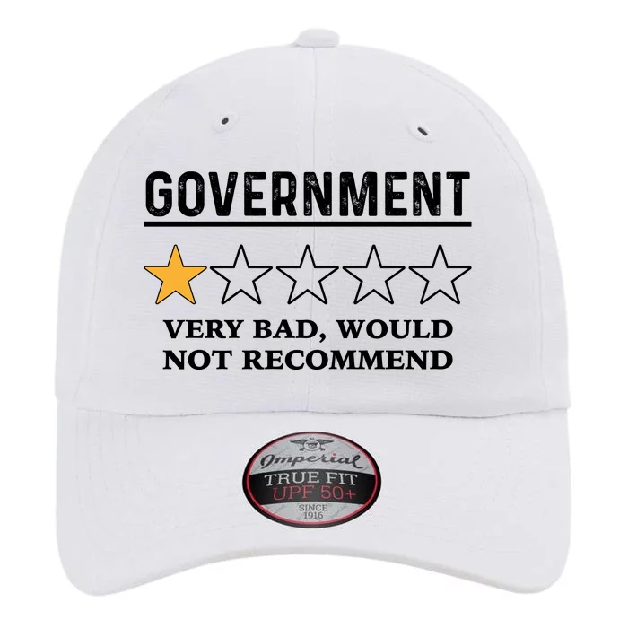 Government One Star Very Bad Would Not Recommend Shirt Funny Government One Star The Original Performance Cap