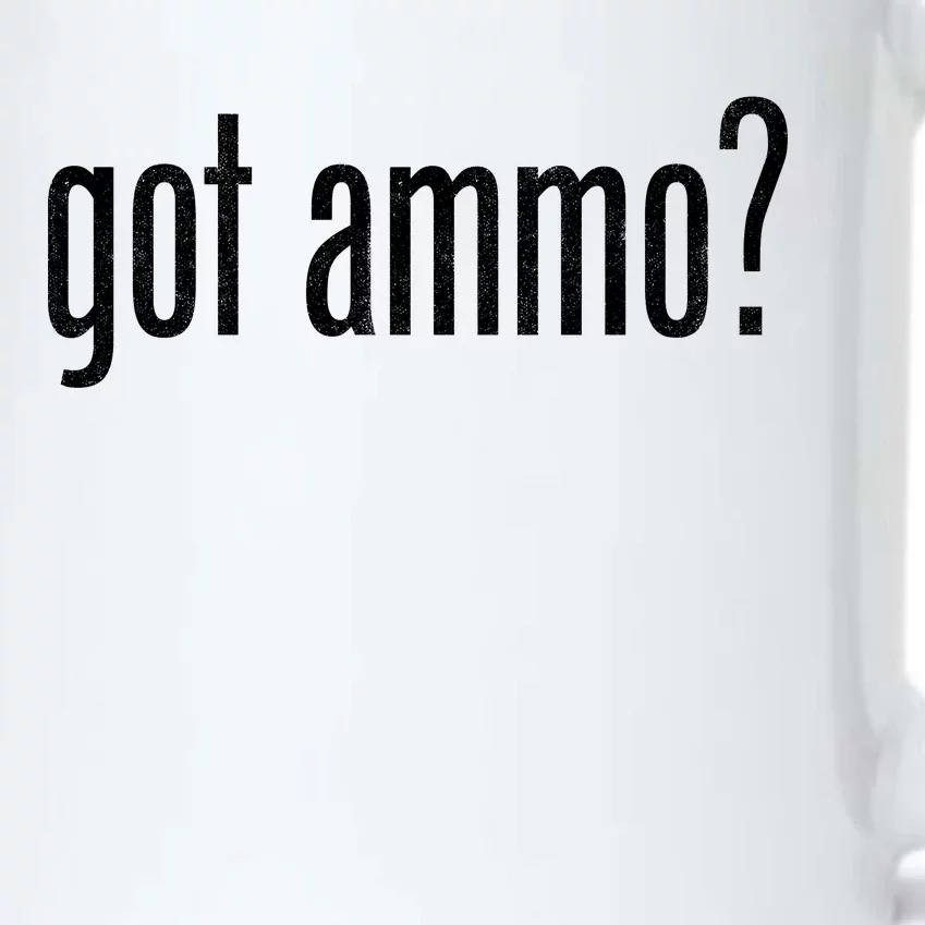 Got Ammo? Black Color Changing Mug