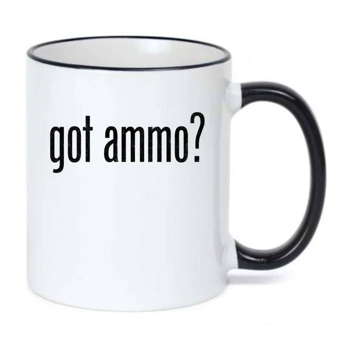 Got Ammo? Black Color Changing Mug