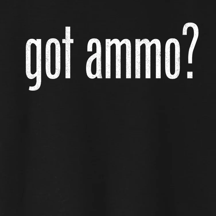 Got Ammo? Women's Crop Top Tee