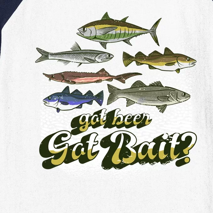 Got Beer Got Bait Fishing Baseball Sleeve Shirt