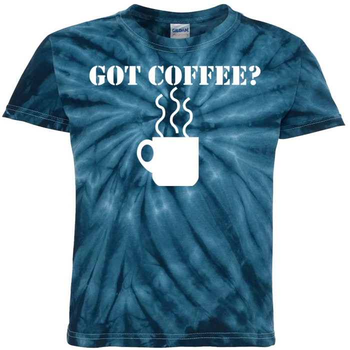 Got Coffee? Kids Tie-Dye T-Shirt