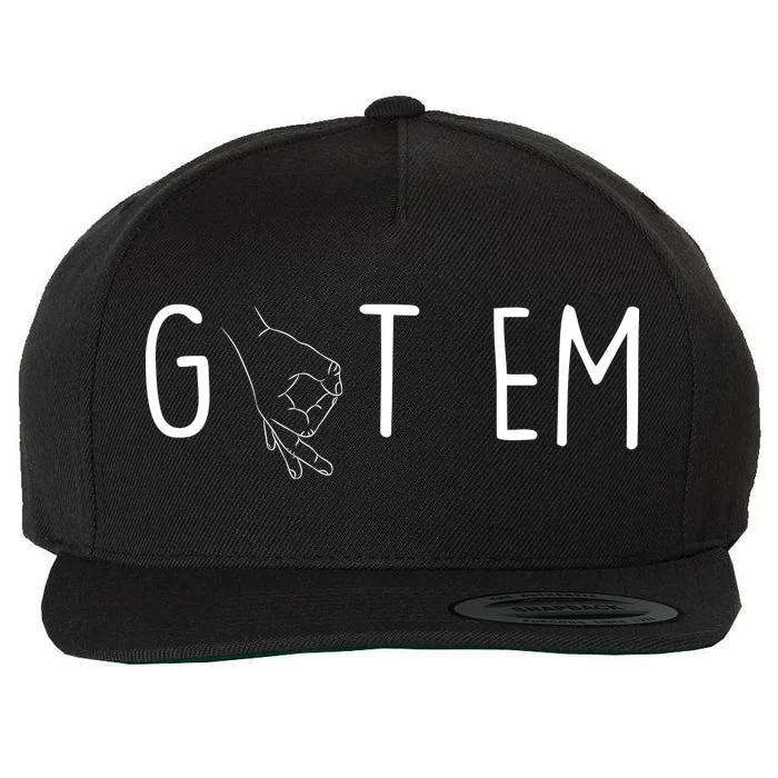 Got Em Funny Prank Wool Snapback Cap