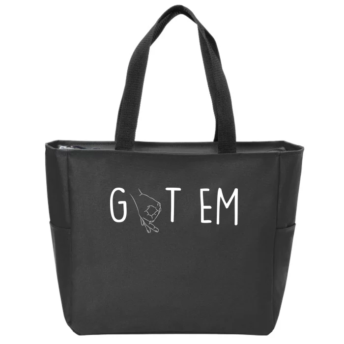 Got Em Funny Prank Zip Tote Bag