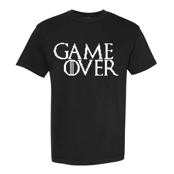 GOT Game Over Pixel Garment-Dyed Heavyweight T-Shirt