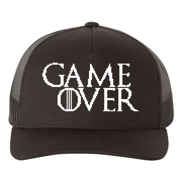 GOT Game Over Pixel Yupoong Adult 5-Panel Trucker Hat