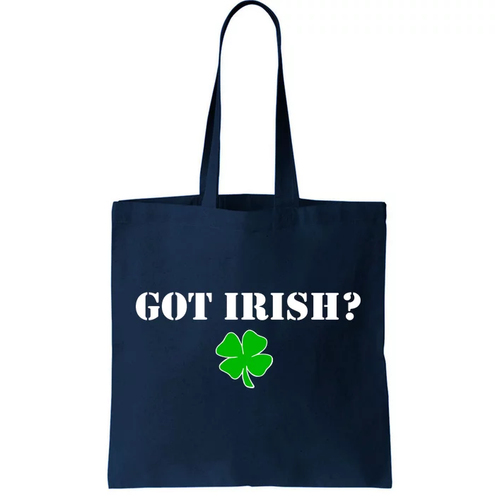 Got Irish? Cloverleaf Tote Bag