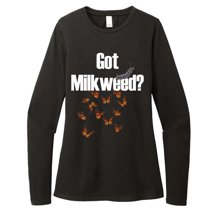 Got Milkweed? Womens CVC Long Sleeve Shirt