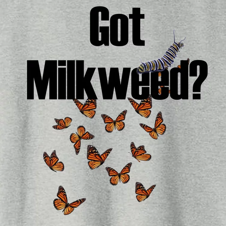 Got Milkweed? Women's Crop Top Tee