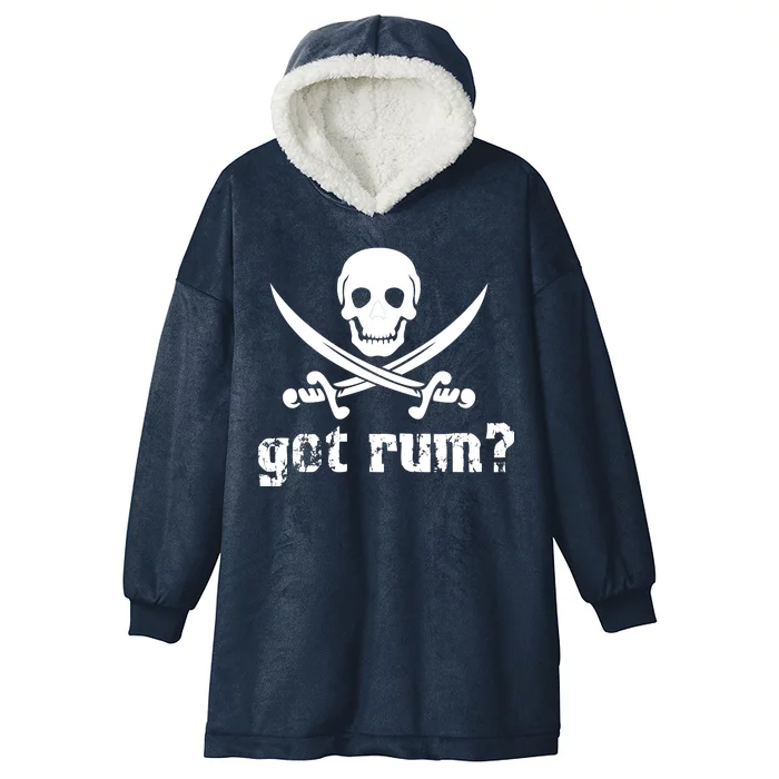 Got Rum? Hooded Wearable Blanket