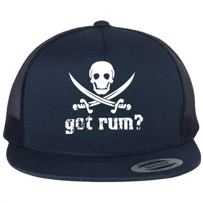 Got Rum? Flat Bill Trucker Hat