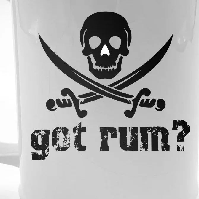 Got Rum? Front & Back Beer Stein