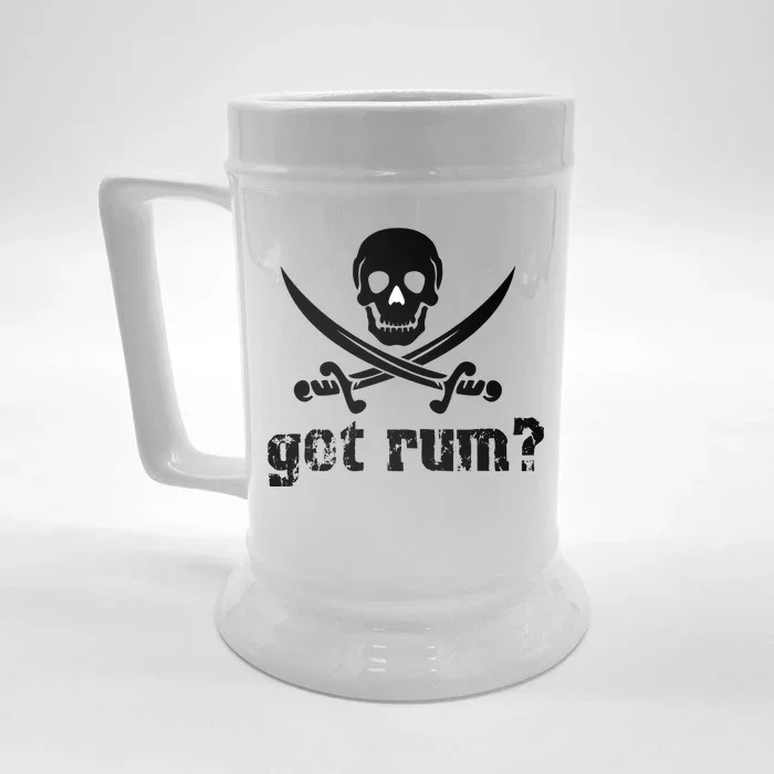 Got Rum? Front & Back Beer Stein