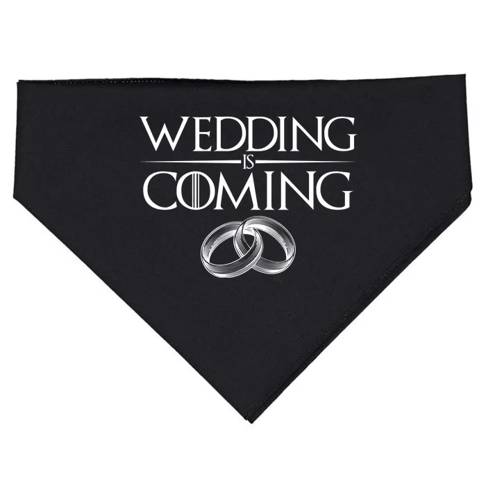 GOT Wedding is Coming USA-Made Doggie Bandana