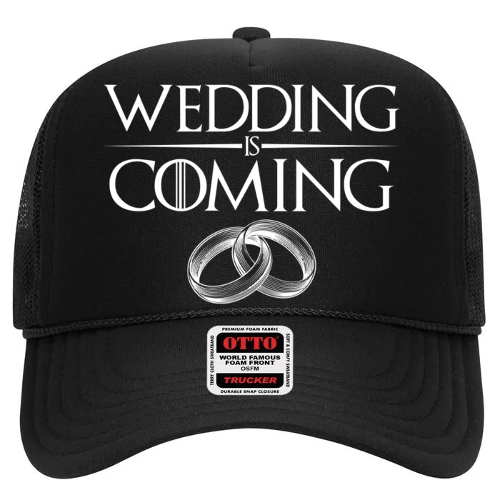 GOT Wedding is Coming High Crown Mesh Trucker Hat