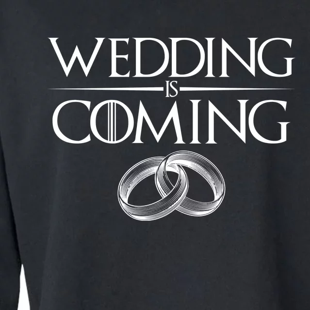 GOT Wedding is Coming Cropped Pullover Crew