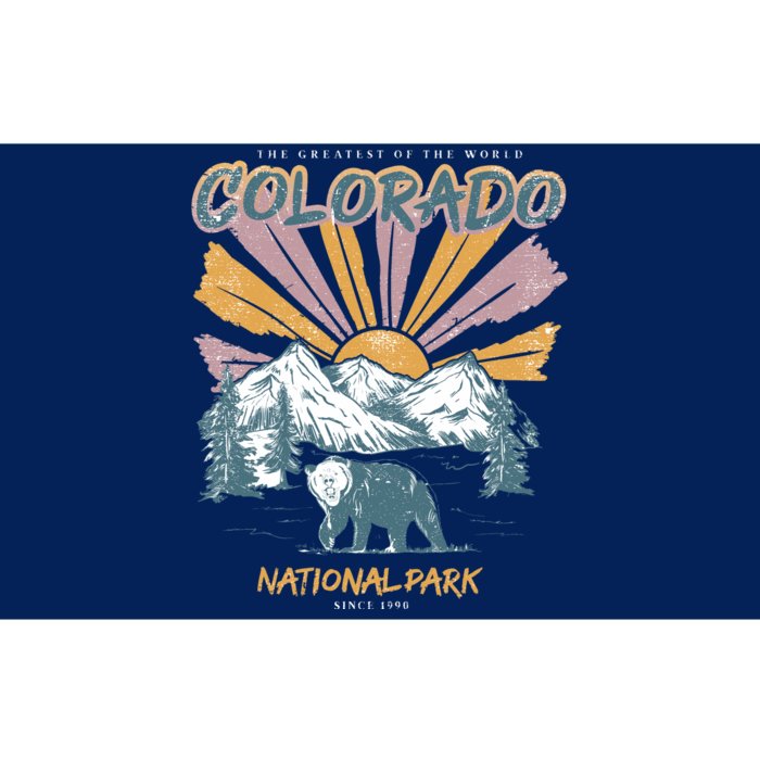 Greatest Of The World Colorado National Park Since 1990 Bumper Sticker