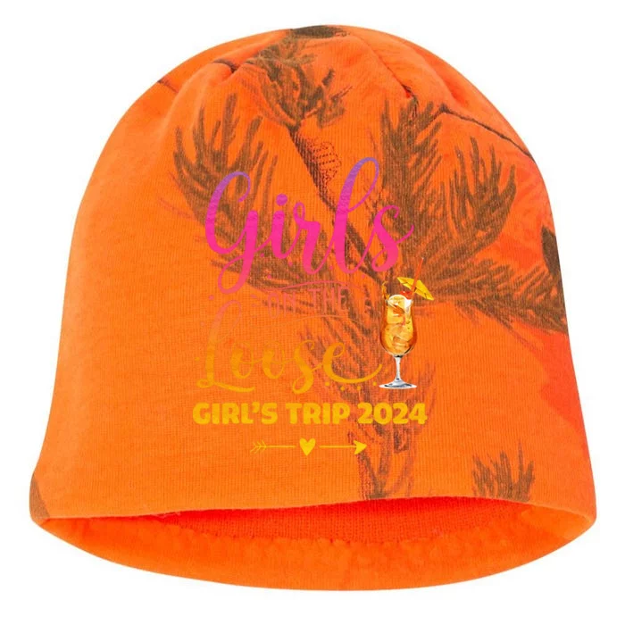 Girl On The Loose Tie Dye Weekend Trip 2024 Kati - Camo Knit Beanie