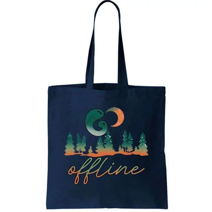 Go Offline Traveling Camping Hiking Outdoor Gift Tote Bag