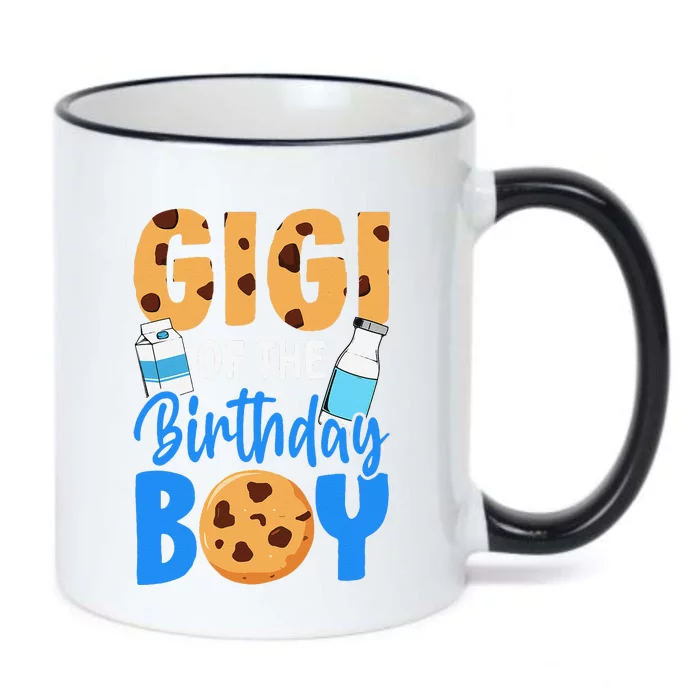 Gigi Of The Birthday Milk And Cookies 1st Birthday Black Color Changing Mug