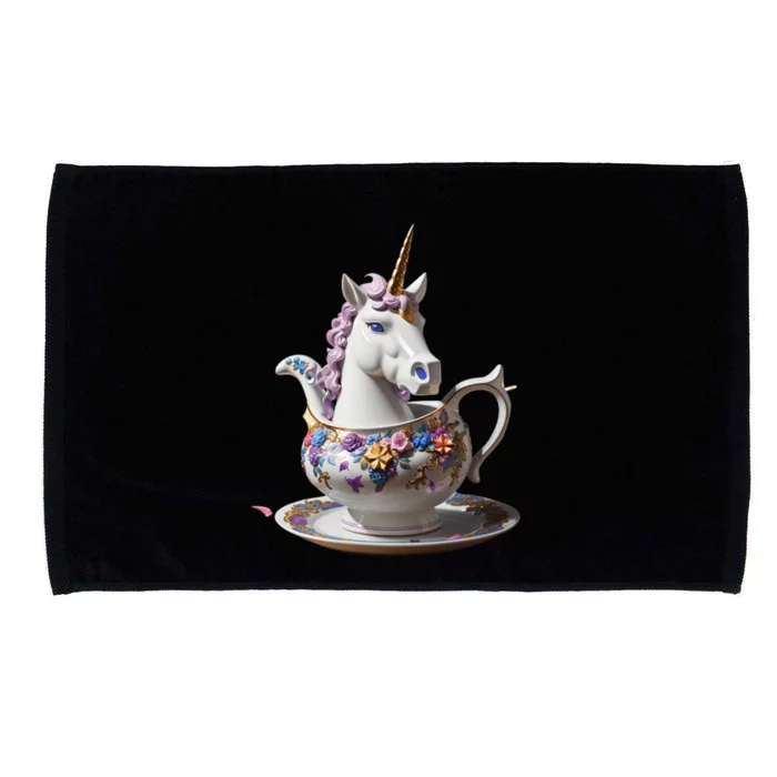 Get On The Unicorn Gravy Boat Cute Gift Microfiber Hand Towel