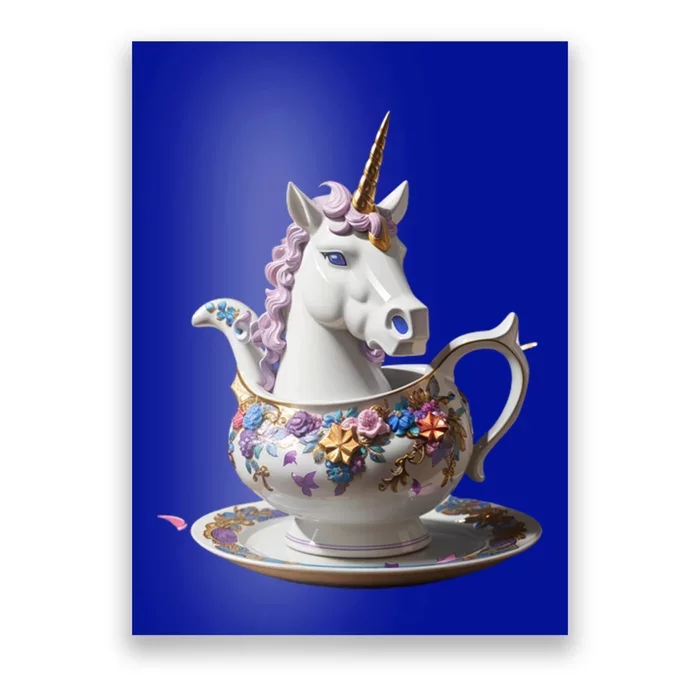 Get On The Unicorn Gravy Boat Cute Gift Poster