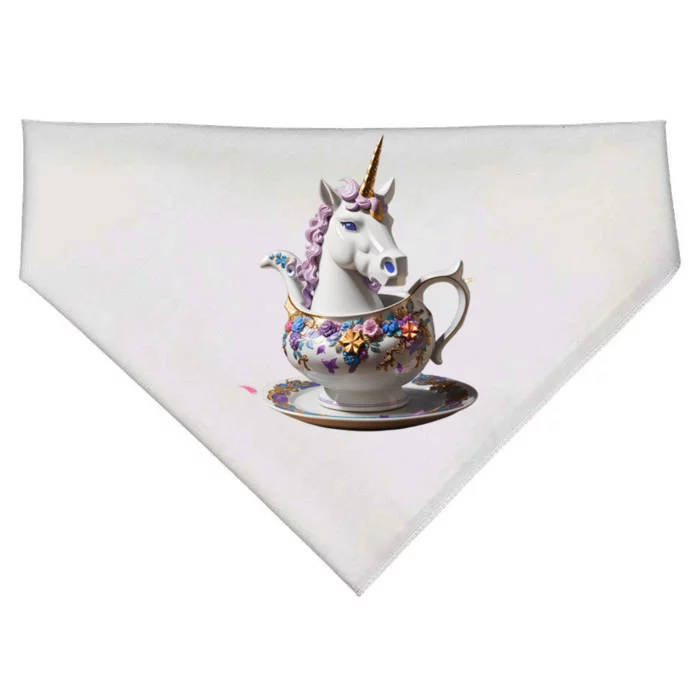 Get On The Unicorn Gravy Boat Cute Gift USA-Made Doggie Bandana