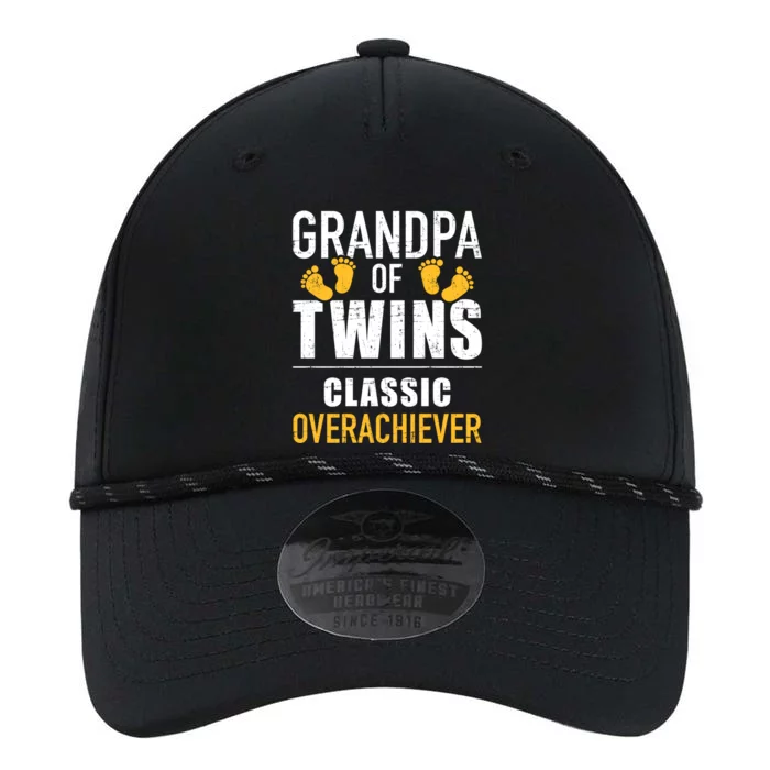 Grandpa Of Twins Classic Overachiever Gift Performance The Dyno Cap