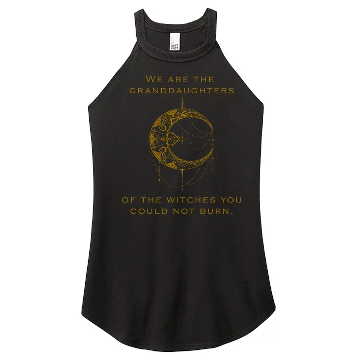 Granddaughters Of The Witches You Could Not Burn Women’s Perfect Tri Rocker Tank