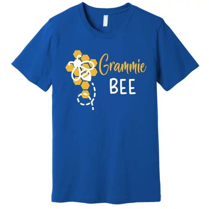 Grammie Of The Bee 1st Birthday Outfit First Bee Day Family Gift Premium T-Shirt