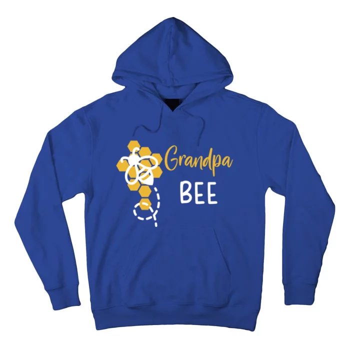 Grandpa Of The Bee 1st Birthday Outfit First Bee Day Family Gift Tall Hoodie