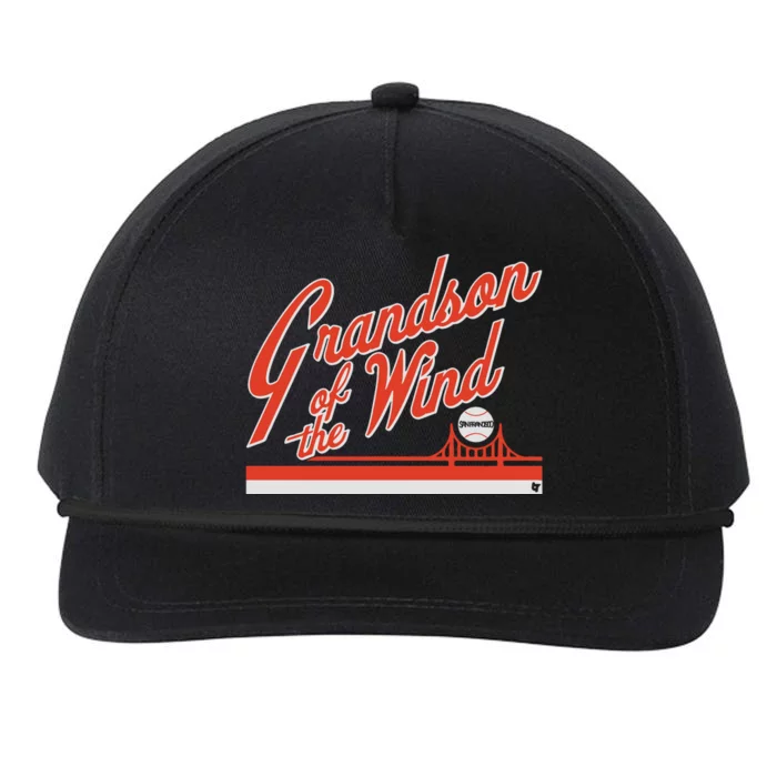 Grandson Of The Wind San Francisco Snapback Five-Panel Rope Hat