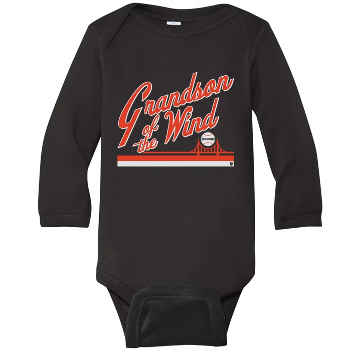 Grandson Of The Wind San Francisco Baby Long Sleeve Bodysuit