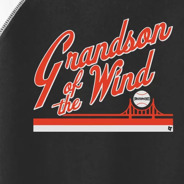 Grandson Of The Wind San Francisco Toddler Fine Jersey T-Shirt