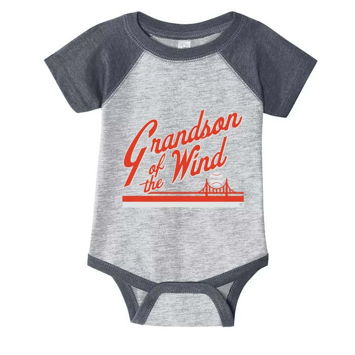 Grandson Of The Wind San Francisco Infant Baby Jersey Bodysuit