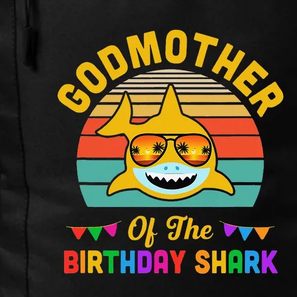 Godmother Of The Shark Birthday Mom Matching Family Daily Commute Backpack