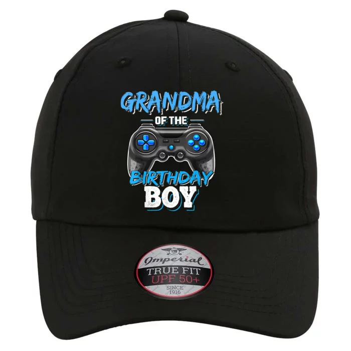 Grandma Of The Birthday Boy Matching Video Game Birthday The Original Performance Cap