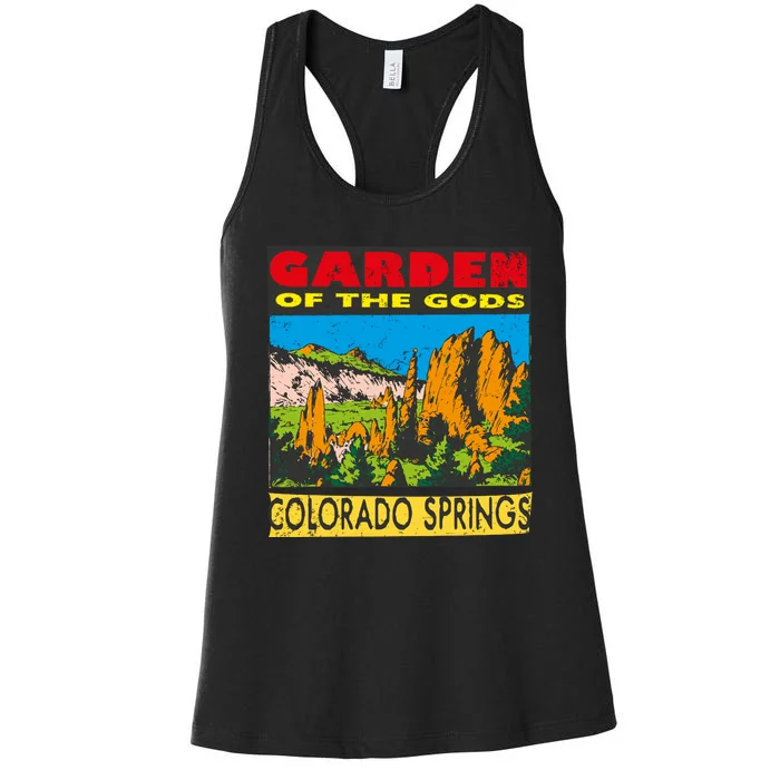 Garden Of The Gods Colorado Springs Women's Racerback Tank