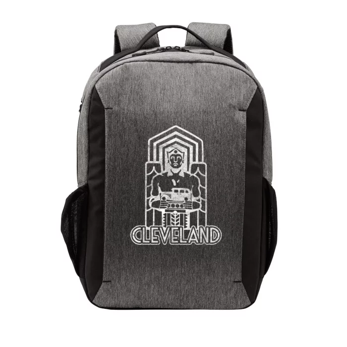 Guardian Of Traffic Bridge Cleveland Vector Backpack