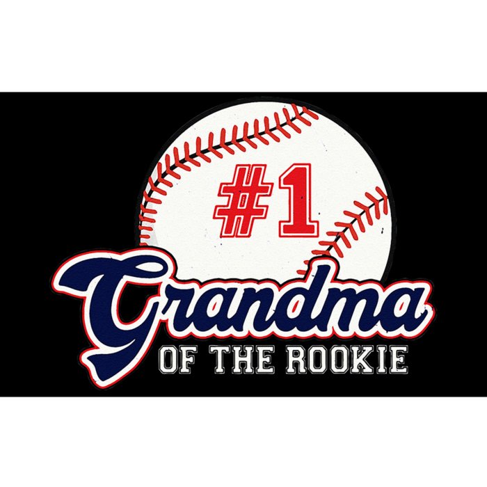 Grandma Of The Rookie Rookie Of The Year Baseball Nana Bumper Sticker