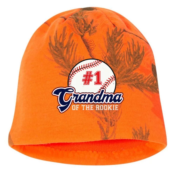 Grandma Of The Rookie Rookie Of The Year Baseball Nana Kati - Camo Knit Beanie