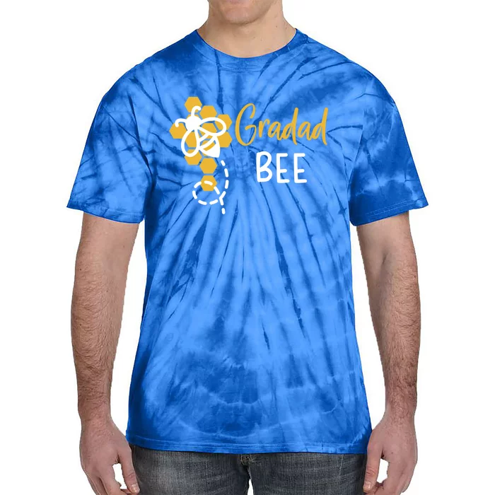 Gradad Of The Bee 1st Birthday Outfit First Bee Day Family Gift Tie-Dye T-Shirt