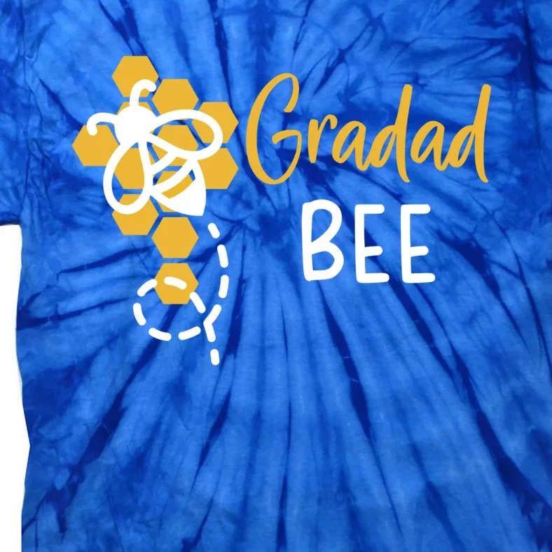 Gradad Of The Bee 1st Birthday Outfit First Bee Day Family Gift Tie-Dye T-Shirt