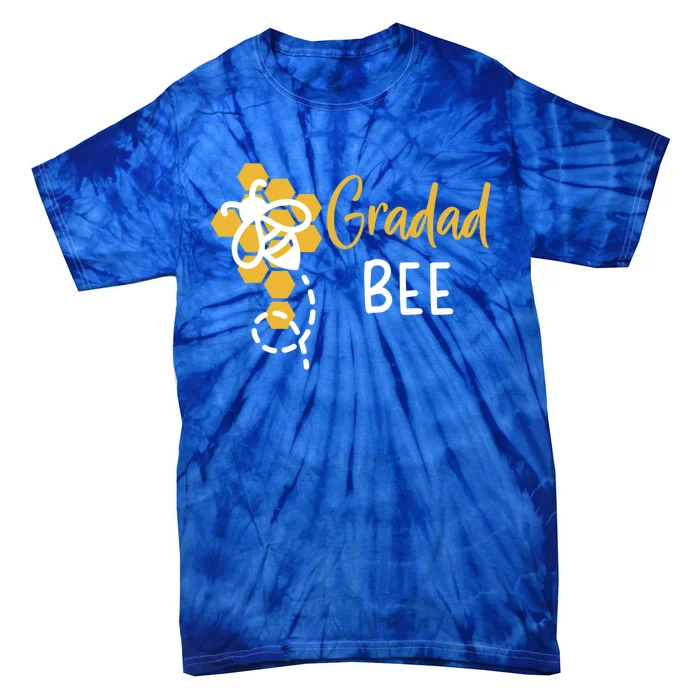 Gradad Of The Bee 1st Birthday Outfit First Bee Day Family Gift Tie-Dye T-Shirt