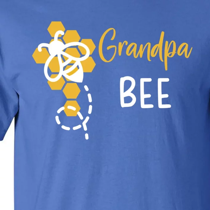 Grandpa Of The Bee 1st Birthday Outfit First Bee Day Family Gift Tall T-Shirt