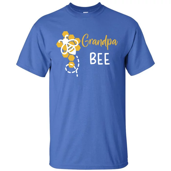 Grandpa Of The Bee 1st Birthday Outfit First Bee Day Family Gift Tall T-Shirt