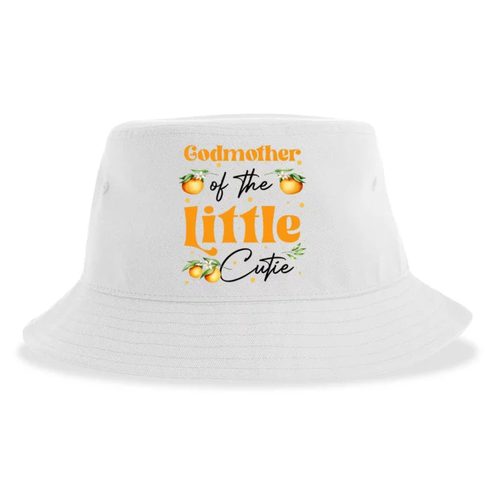 Godmother Of The Little Cutie Clementine Birthday Party Sustainable Bucket Hat