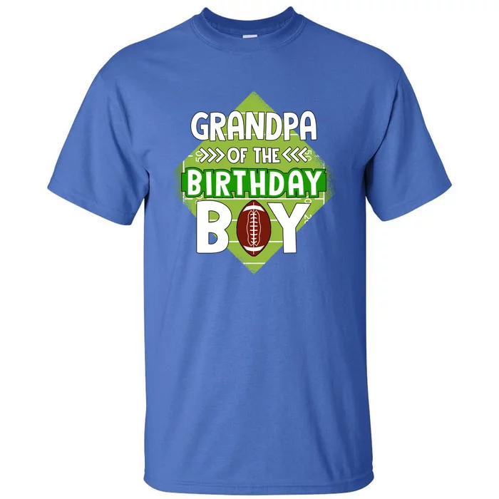 Grandpa Of The Birthday American Football Birthday Cute Gift Tall T-Shirt